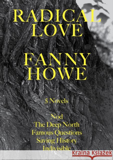 Radical Love Fanny Howe 9780976718536 Nightboat Books