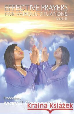 Effective Prayers for Various Situations: Vol. II Ogenaarekhua, Mary J. 9780977426591 To His Glory Publishing Company