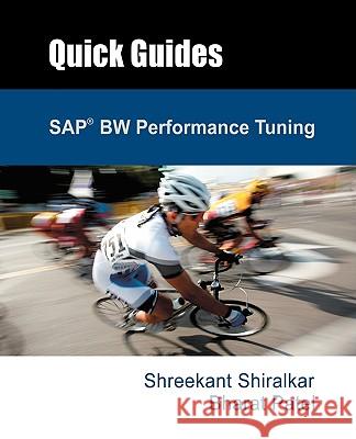 SAP Bw Performance Tuning Shiralkar, Shreekant 9780977725144