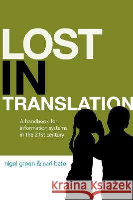 Lost in Translation Green, Nigel 9780978921842