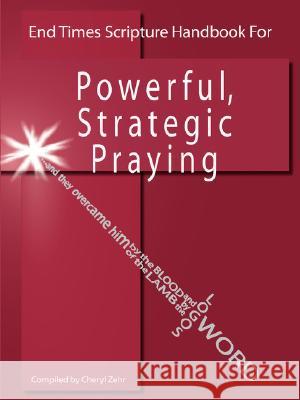 End Times Scripture Handbook for Powerful, Strategic Praying Cheryl Zehr 9780979087301