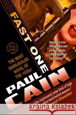 Fast One Paul Cain 9780982688786 Gutter Books