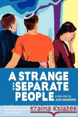 A Strange and Separate People Jon Marans 9780983285151 Chelsea Station Editions