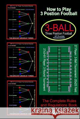 How To Play Three Position Football: Pass-Catch-Defend Instructional Game for Boys and Girls Niemiec, Karl J. 9780983366355 Laptoppublishing.com