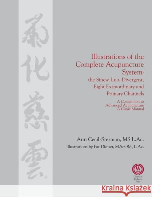 Illustrations of the Complete Acupuncture System: The Sinew, Luo, Divergent, Eight Extraordinary, Primary Channels and all their Branches Cecil-Sterman, Ann 9780983772033 Ann Cecil-Sterman, Pllc