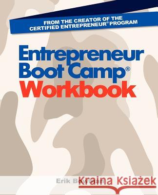 Entrepreneur Boot Camp(R) Workbook Bowman, Erik 9780983786283