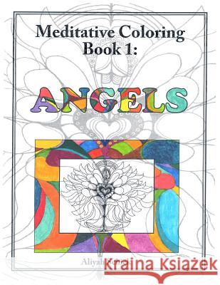 Angels: Meditative Coloring Book 1: Adult Coloring for relaxation, stress reduction, meditation, spiritual connection, prayer, Schick, Aliyah 9780984412525 Sacred Imprints