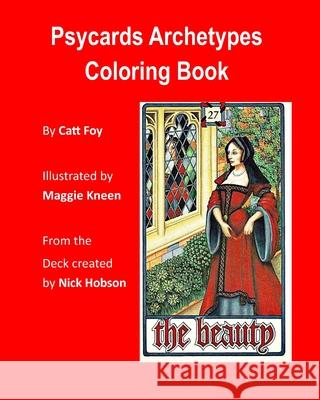 Psycards Coloring Book Maggie Kneen Nick Hobson Catt Foy 9780985185640