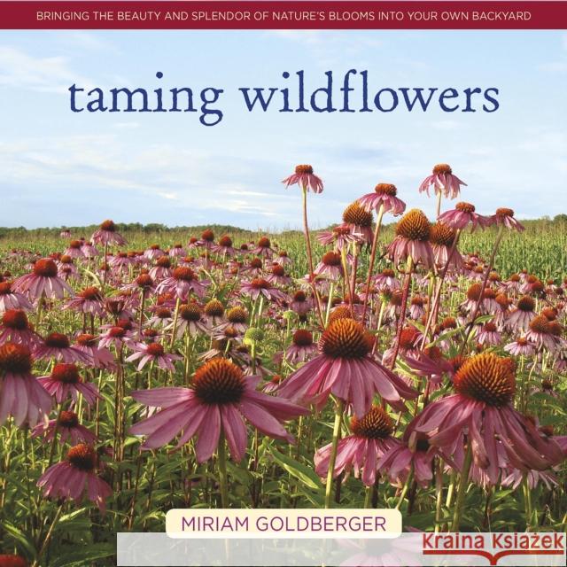 Taming Wildflowers: Bringing the Beauty and Splendor of Nature's Blooms Into Your Own Backyard Miriam Goldberger 9780985562267 