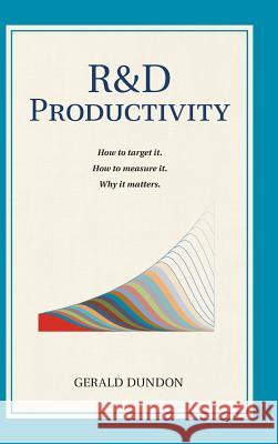 R&D Productivity: How to target it, . How to measure it. Why it matters.. Dundon, Gerald P. 9780986152504 Gerald Dundon