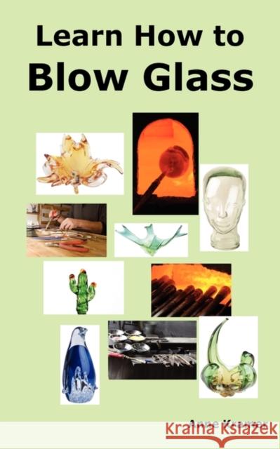 Learn How to Blow Glass: Glass Blowing Techniques, Step by Step Instructions, Necessary Tools and Equipment. Kramer, Anne 9780986642609 Psylon Press