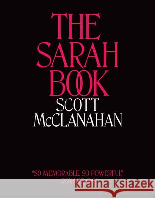 The Sarah Book Scott McClanahan 9780988518391