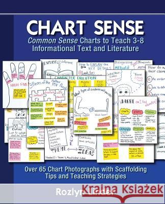 Chart Sense: Common Sense Charts to Teach 3-8 Informational Text and Literature Rozlyn Linder 9780988950511 Literacy Initiative LLC