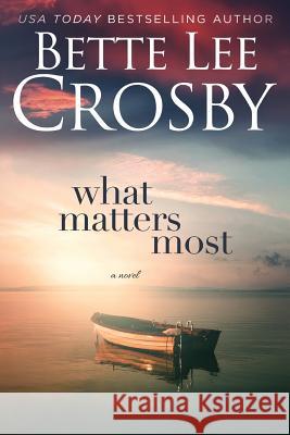 What Matters Most Bette Lee Crosby 9780989128902 Bent Pine Publishing