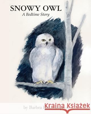 Snowy Owl: Bedtime Story Barbra Holt Simpson Barbra Holt Simpson 9780989821711 Graphic Directions, Incorporated