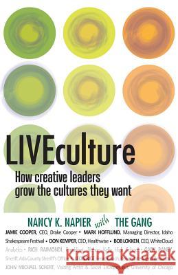 LIVEculture: How Creative Leaders Grow The Cultures They Want Napier, Nancy K. 9780989923118