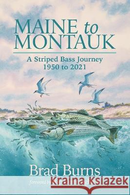Maine to Montauk: A Striped Bass Journey 1950 to 2021 John Rice Brad Burns 9780990862659 Burns Fly Fishing