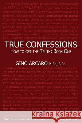 True Confessions Gino Arcaro 9780991685585 Jordan Publications Inc.