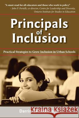 Principals of Inclusion Darrin Griffiths 9780991862603 Word & Deed Publishing Incorporated