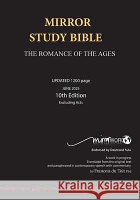 Mirror Bible (Wide Margin) Francois Du Toit 9780992176907 Mirrorword Publishing