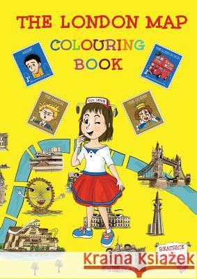 The London Map Colouring Book Francesca Lombardo   9780993043314 Daily Fairy Tales Ltd