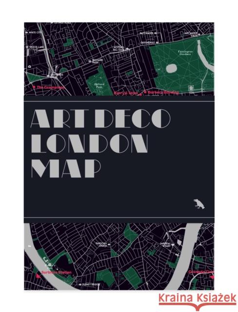 Art Deco London Map Henrietta Billings Henrietta Billings Simon Phipps 9780993193460