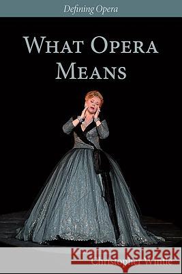 What Opera Means: Categories and Case-Studies Christopher Wintle Kate Hopkins 9780993198359