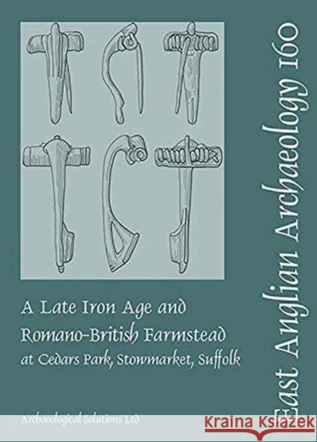 A Late Iron Age and Romano-British Farmstead at Cedars Park, Stowmarket, Suffolk Kate Nicholson Tom Woolhouse 9780993247712 East Anglian Archaeology