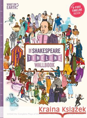 The Shakespeare Timeline Wallbook: Unfold the Complete Plays of Shakespeare--One Theater, Thirty-Eight Dramas! Christopher Lloyd Andy Forshaw Nick Walton 9780993284762 What on Earth Publishing