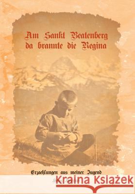 Am Sankt Beatenberg da brannte die Regina: Erzählungen aus meiner Jugend Hürner, Hans 9780993316951 Eric Hurner