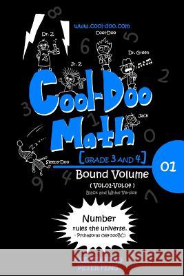 Cool-Doo Math: (Grade 3 & Grade 4) - Bound Volume 01 (Vol.01-Vol.04) Feng, Peter 9780993837104 Cool-Doo Math