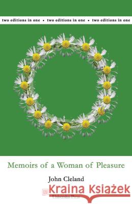 Memoirs of a Woman of Pleasure John Cleland Sylvia Hunt 9780993995163