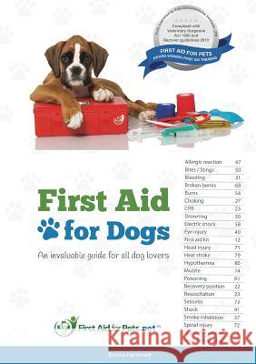First Aid for Dogs Emma Hammett 9780995490000 First Aid for Life