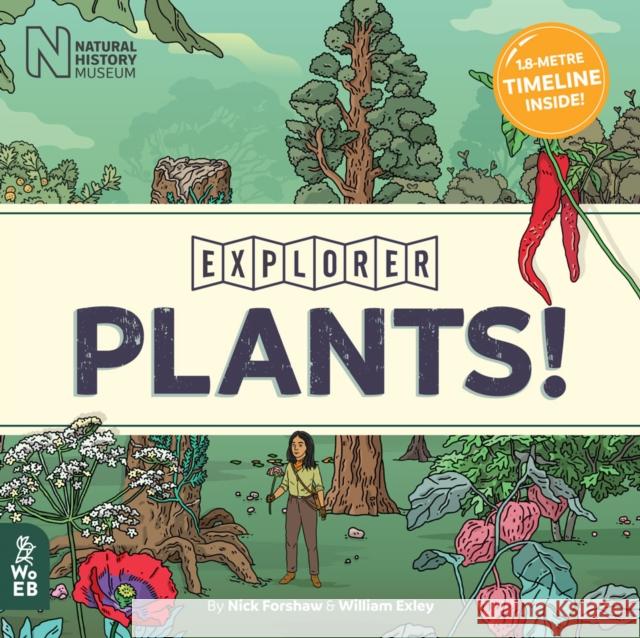 Plants! Nick Forshaw William Exley  9780995576612 What on Earth Publishing Ltd