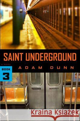 Saint Underground (The More Series Book 3) Dunn, Adam 9780996208284 Dunn Books