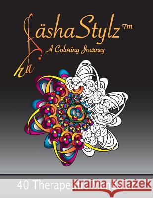 40 Therapeutic Mandalas: Adult Coloring Book Sasha Scully 9780996787918 Sasha Scully