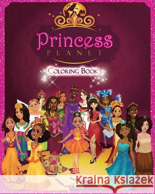 Princess Planet: Coloring Book Israel Cook 9780996880428