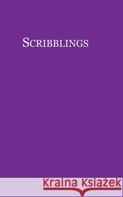 Scribblings John Winthrop 9780997024272 J Winthrop