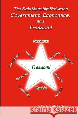 The Relationship Between Government, Economics and Freedom! Kariem Abdul Haqq 9780997193206 13th Amendment Freedom Week Movement