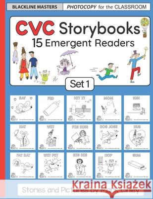 CVC Storybooks: SET 1: Teacher Edition Mark Linley 9780997725506 Mark Linley