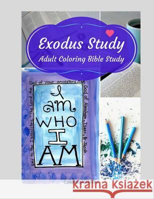 Adult Coloring Bible Study: Exodus Leslie Eaton Nicole Nelson Plymesser 9780998090511