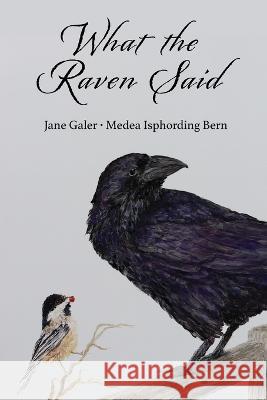 What the Raven Said Jane Galer Medea Isphording Bern  9780998132389 Poiesis Press