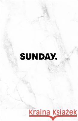 Sunday Journal Zach Windahl 9780998491066 Brand Sunday