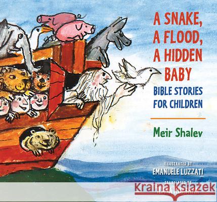 A Snake, a Flood, a Hidden Baby: Bible Stories for Children Meir Shalev Emanuele Luzzati Ilana Kurshan 9780998852799 Kalaniot Books