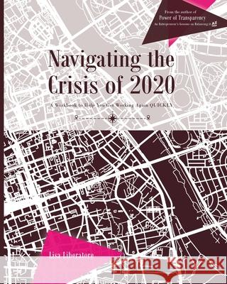 Navigating the Crisis of 2020: A Workbook to Help You Get Working Again QUICKLY Lisa Liberatore 9780998988139