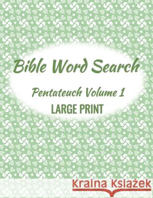 Bible Word Search (Volume 1) Large Print Am 9780999808825 America En Libros