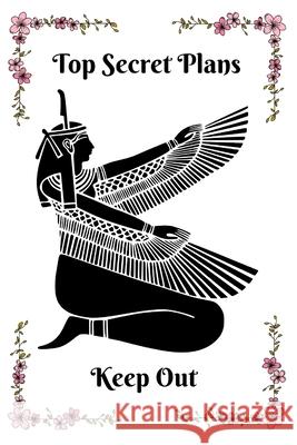 Egyptian Goddess Ma'at Planner With Pink Border Treehouse Books Melanie Voland 9781006002946 Blurb