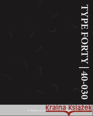 Type Forty 40-030 Wetdryvac 9781006499968