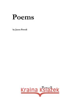 Poems Jason Powell 9781006614200