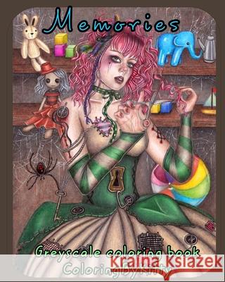 ColoringByKitty: Memories: Greyscale Coloring Book Chebunina, E. 9781006924408 Blurb